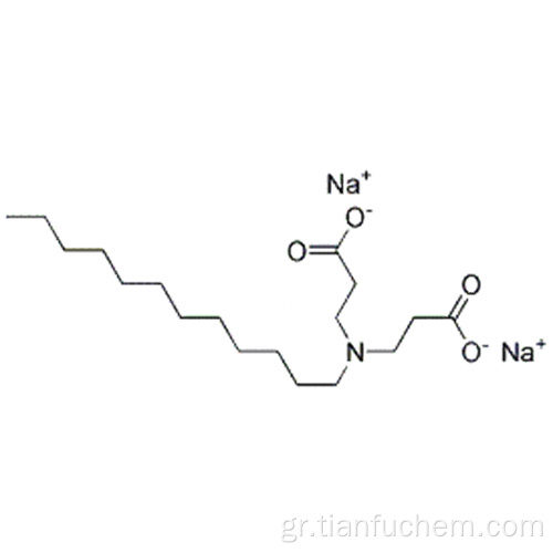 β-αλανίνη, Ν- (2-καρβοξυαιθυλ) -Ν-δωδεκυλ-, άλας μονονατρίου CAS 14960-06-6